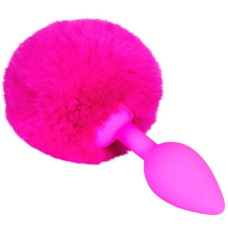 Анальная пробка - хвост Colorful Bunny Tail от Orion Анальная пробка - хвост Colorful Bunny Tail от Orion