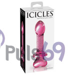 Анальная пробка Pipedream Icicles No. 82 с сердечком