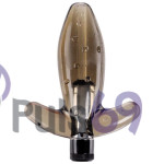 Анальная пробка с вибрацией Butt Ez Plug Black от Seven Creations