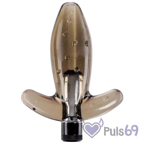 Анальная пробка с вибрацией Butt Ez Plug Black от Seven Creations
