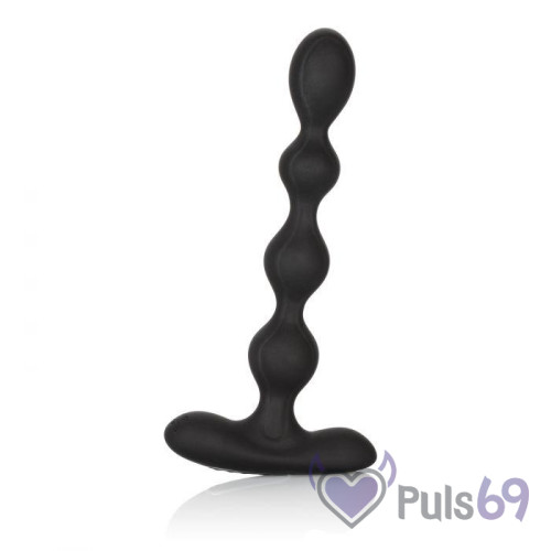 Анальная пробка с вибрацией Eclipse Slender Beads от California Exotic Novelties