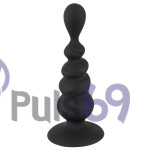 Анальная пробка Los Analos Black Silicone от Orion