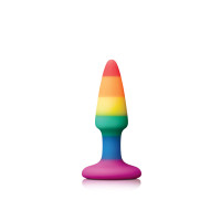 Анальная пробка NS Novelties Colours Pride Edition Pleasure Plug Анальная пробка NS Novelties Colours Pride Edition Pleasure Plug
