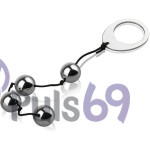 Анальные шарики Heavy Metal Beads от Seven Creations