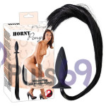 Анальная пробка с хвостом Horny Pony Plug от Orion