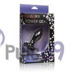 Анальная пробка с вибрацией Power Gem Vibrating Petite Crystal Probe от California Exotic
