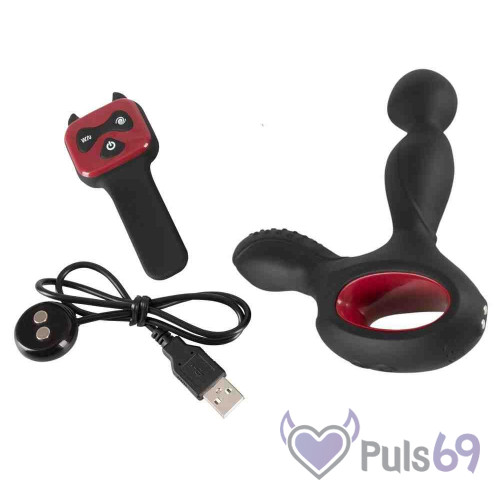 Вибромассажер простаты с нагревом и ротацией You2Toys Rechargeable Massager For Him от Orion