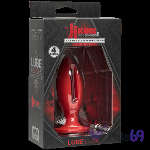 Анальная пробка Kink Wet Works Lube Luge Premium Silicone Plug 4 Анальная пробка Kink Wet Works Lube Luge Premium Silicone Plug 4