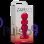 Анальная пробка Platinum Premium Silicone The Push от Doc Johnson