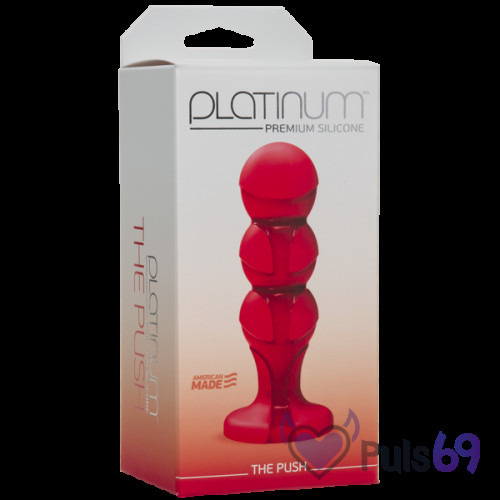 Анальная пробка Platinum Premium Silicone The Push от Doc Johnson Анальная пробка Platinum Premium Silicone The Push от Doc Johnson