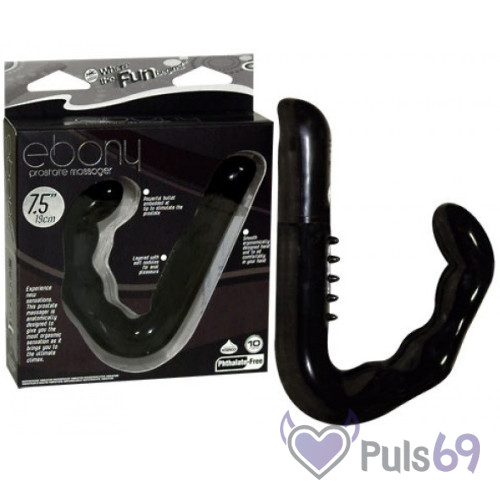 Массажер простаты Ebony Prostate Massager от NMC