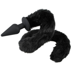 Анальная пробка - хвост Bad Kitty Naughty Toys Plug and Tail от Orion