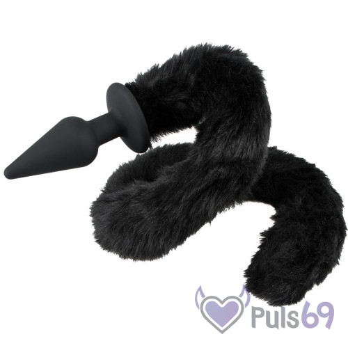 Анальная пробка - хвост Bad Kitty Naughty Toys Plug and Tail от Orion