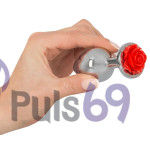 Анальная пробка с розой Rose Butt Plug от Orion