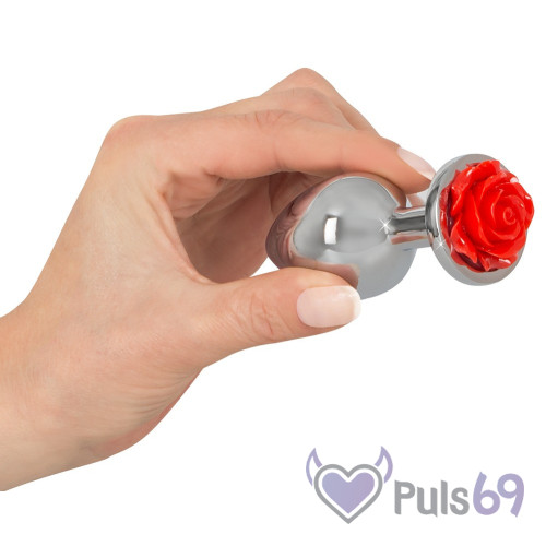 Анальная пробка с розой Rose Butt Plug от Orion Анальная пробка с розой Rose Butt Plug от Orion