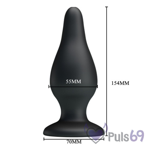 Анальная пробка Baile Pretty Love Silicone Butt Plug Анальная пробка Baile Pretty Love Silicone Butt Plug