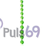 Анальные бусы Anal Pearls Green от Orion