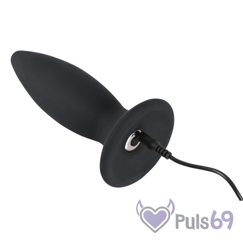Анальная пробка с вибрацией Black Velvets Recharge Plug Large от Orion Анальная пробка с вибрацией Black Velvets Recharge Plug Large от Orion