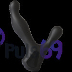 Массажер простаты с вибро и ротацией OptiMALE Rimming P-Massager от Doc Johnson