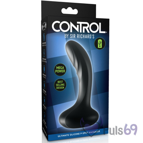 Массажер простаты с вибро CONTROL by Sir Richard's Ultimate Silicone P-Spot Massager Массажер простаты с вибро CONTROL by Sir Richard's Ultimate Silicone P-Spot Massager
