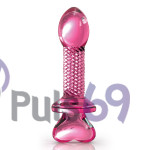 Анальная пробка Pipedream Icicles No. 82 с сердечком