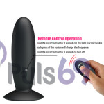 Анальная пробка с вибрацией Pretty Love Remote Control Vibrating Plug от Baile