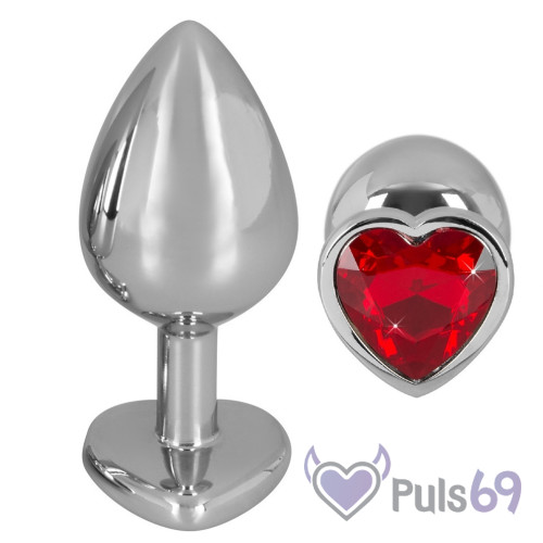 Анальная пробка с кристалликом Diamond Anal Plug medium от Orion