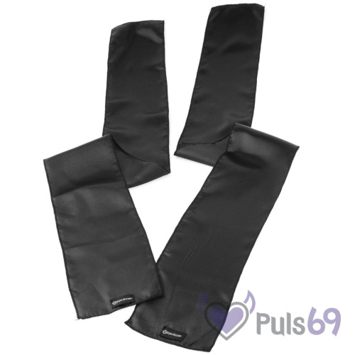 Шелковые фиксаторы с маской на глаза Silk Scarf Restraints от Pipedream Products Шелковые фиксаторы с маской на глаза Silk Scarf Restraints от Pipedream Products