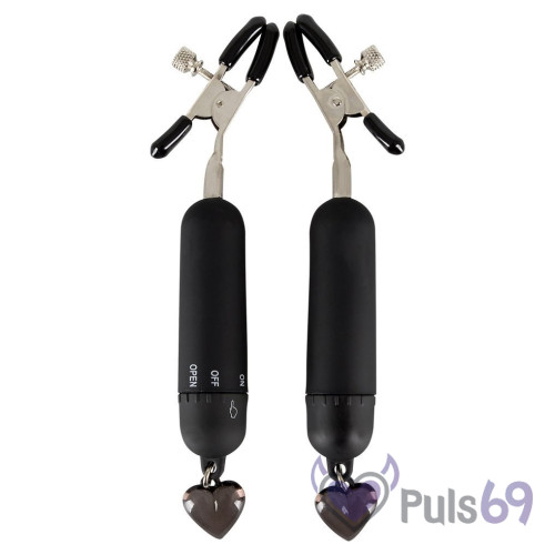 Зажимы для сосков с вибрацией Vibrating Nipple-clamps от Orion Зажимы для сосков с вибрацией Vibrating Nipple-clamps от Orion