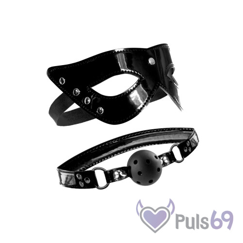 Набор Fetish Fantasy Limited Edition Masquerade Mask Ball Gag от Pipedream Products Набор Fetish Fantasy Limited Edition Masquerade Mask Ball Gag от Pipedream Products