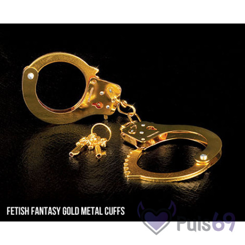 Металлические наручники Fetish Fantasy Gold Metal Cuffs от Pipedream Products Металлические наручники Fetish Fantasy Gold Metal Cuffs от Pipedream Products