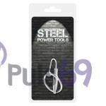 Уретральный катетер Steel Power Tools Penis Plug Glans Ring 28 мм