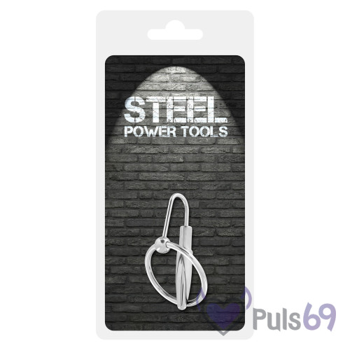 Уретральный катетер Steel Power Tools Penis Plug Glans Ring 28 мм Уретральный катетер Steel Power Tools Penis Plug Glans Ring 28 мм