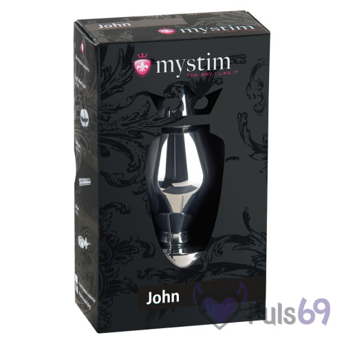 Электростимулятор анальная пробка Mystim John - Butt Plug L Электростимулятор анальная пробка Mystim John - Butt Plug L