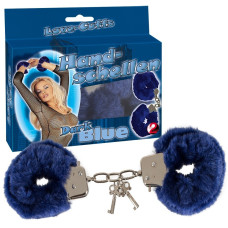 Качественные наручники Love Cuffs Dark Blue Качественные наручники Love Cuffs Dark Blue