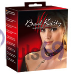 Ошейник с поводком  Bad Kitty Collar and Leash
