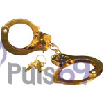 Металлические наручники Fetish Fantasy Gold Metal Cuffs от Pipedream Products