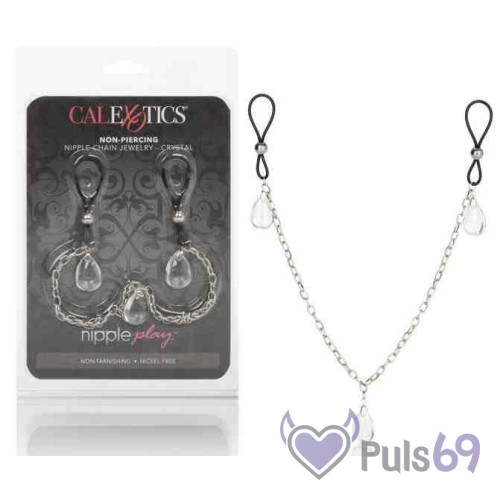 Зажимы для сосков Nipple Play Non-Piercing Nipple Chain Jewelry