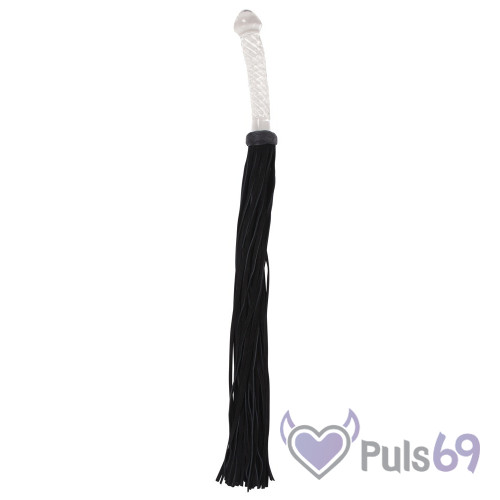 Плетка фаллоимитатор Bad Kitty Flogger Glass от Orion Плетка фаллоимитатор Bad Kitty Flogger Glass от Orion