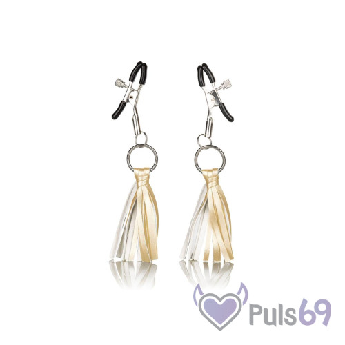 Зажимы для сосков Playful Tassels Nipple Clamps Gold
