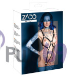 Эротическое кожаное боди ZADO Fetish Leather Strap Body