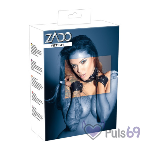 Ошейник с наручниками Zado Fetish Ошейник с наручниками Zado Fetish