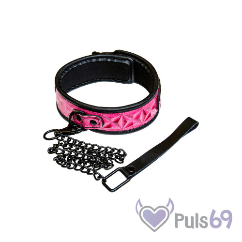 Элегантный ошейник с поводком NS Novelties Sinful Collar Элегантный ошейник с поводком NS Novelties Sinful Collar