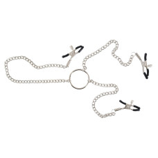 Зажимы для сосков и половых губ You2Toys Nipple and Clit Chain от Orion Зажимы для сосков и половых губ You2Toys Nipple and Clit Chain от Orion