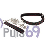 Ошейник с поводком  Bad Kitty Collar and Leash
