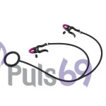 Зажимы для сосков с эрекционным кольцом Silicone Cock Ring & Clamps от Orion