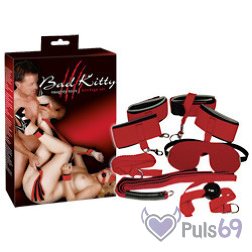 БДСМ набор Bondage Set Bad Kitty Red Giant Set от Orion БДСМ набор Bondage Set Bad Kitty Red Giant Set от Orion