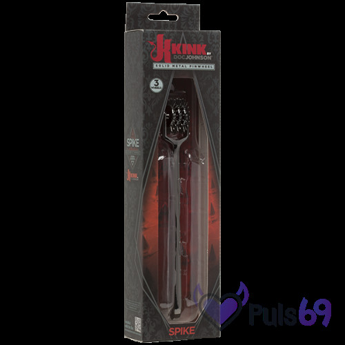 Колесо вартенберга Kink Spike Solid Metal Pinwheel 3 Wheels от Doc Johnson Колесо вартенберга Kink Spike Solid Metal Pinwheel 3 Wheels от Doc Johnson