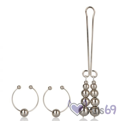 Зажимы для сосков и половых губ Intimate Play Nipple and Clitoral Non-Piercing Body Jewelry