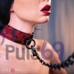 Ошейник с поводком Scandal Collar with Leash